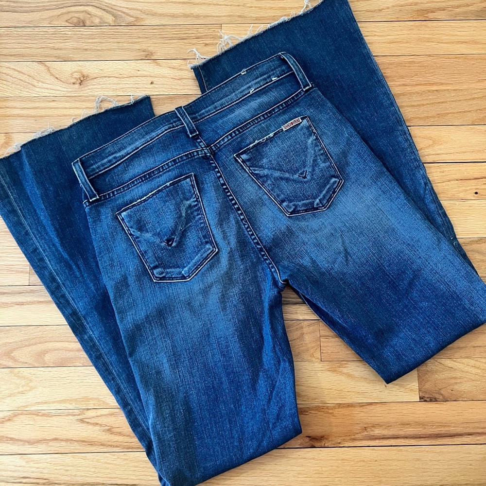 Hudson Jeans Women's Dark Blue Boot Cut Jeans